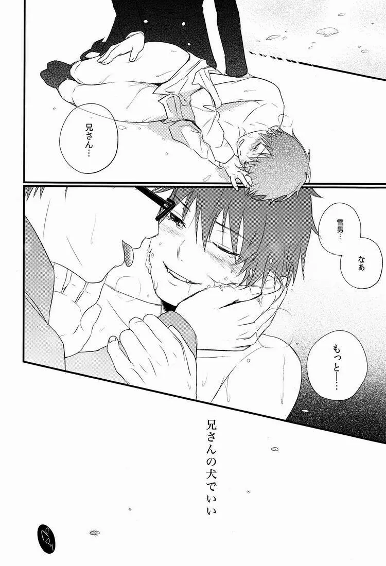 僕は兄さんの犬でいい - page41