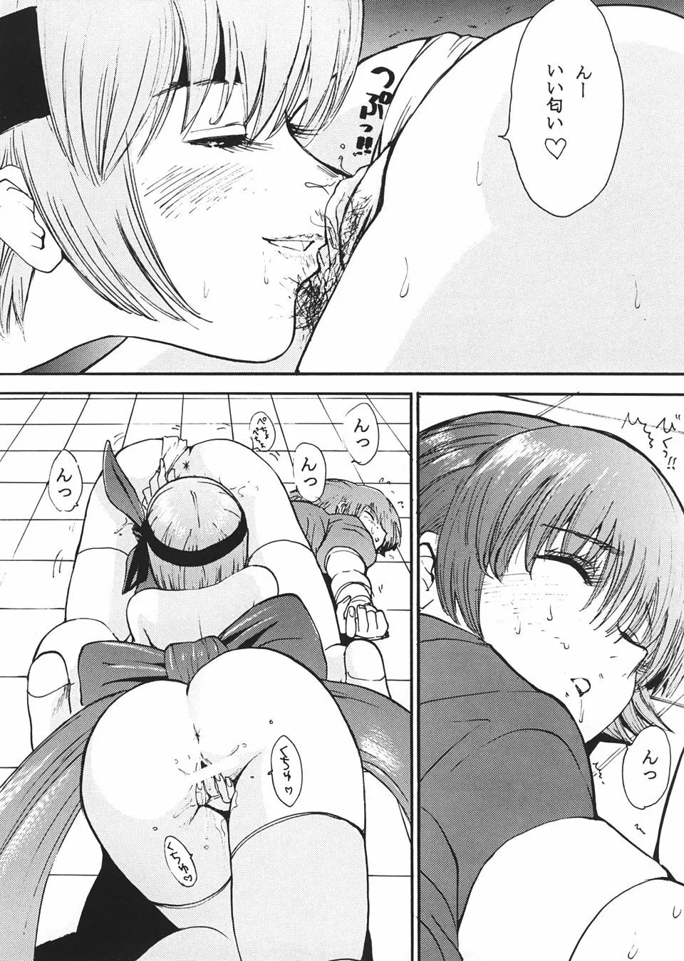 DOA2 春夏総集版 とことんレズ - page13
