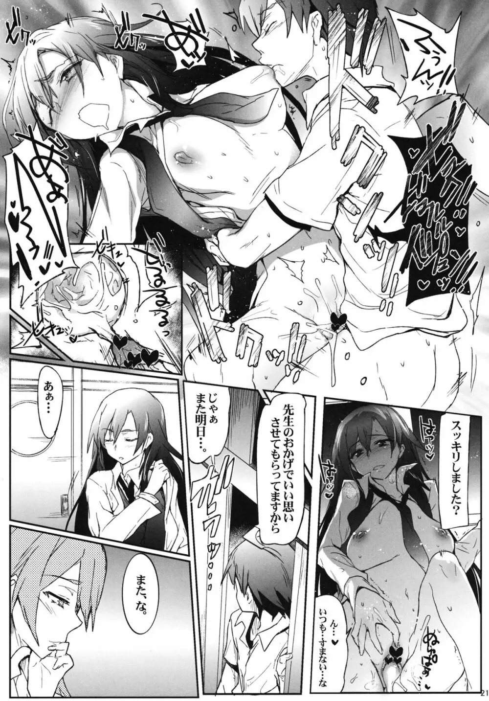奉仕部の性的な活動 - page20