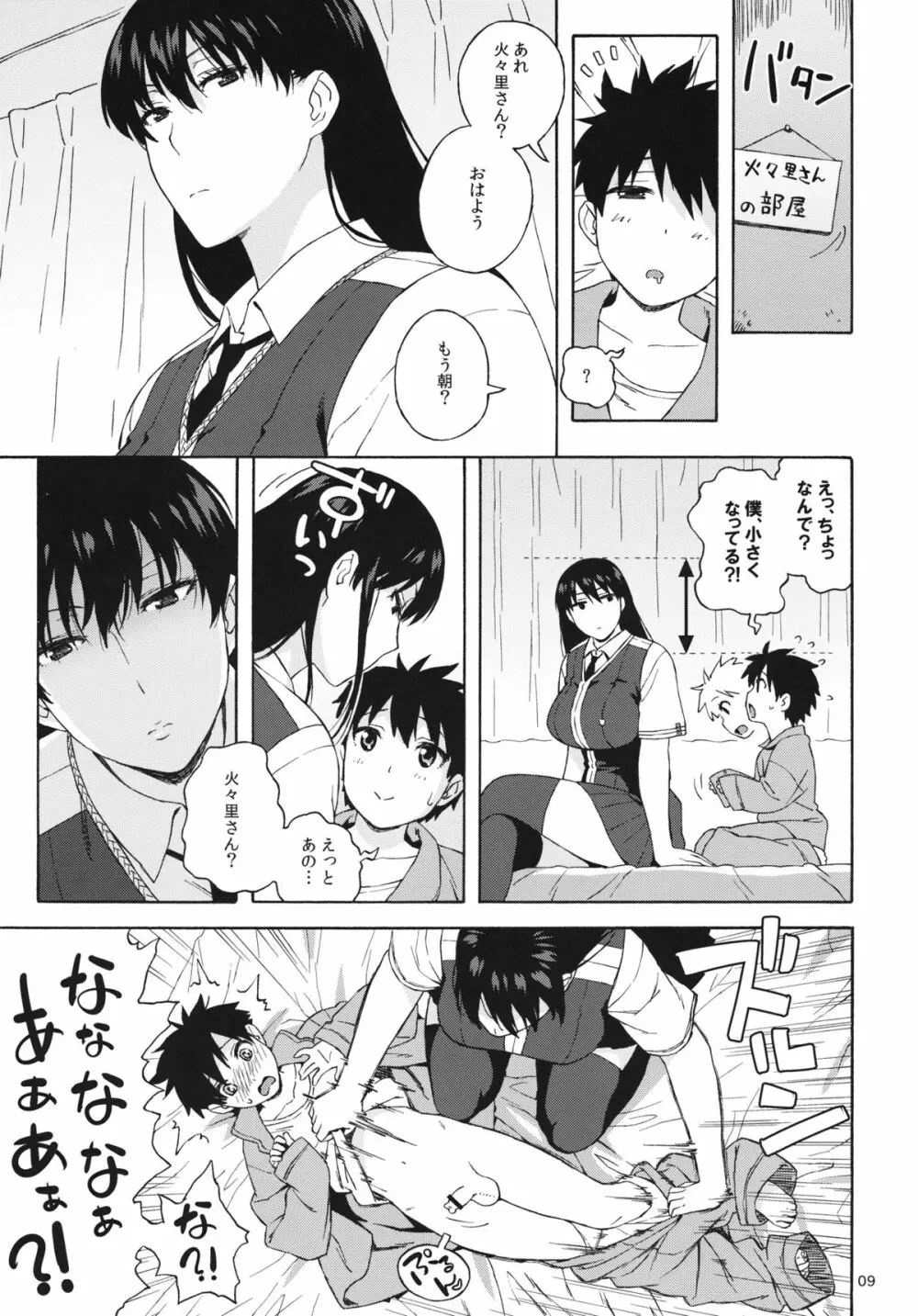 どうしちゃったの？火々里さん - page8