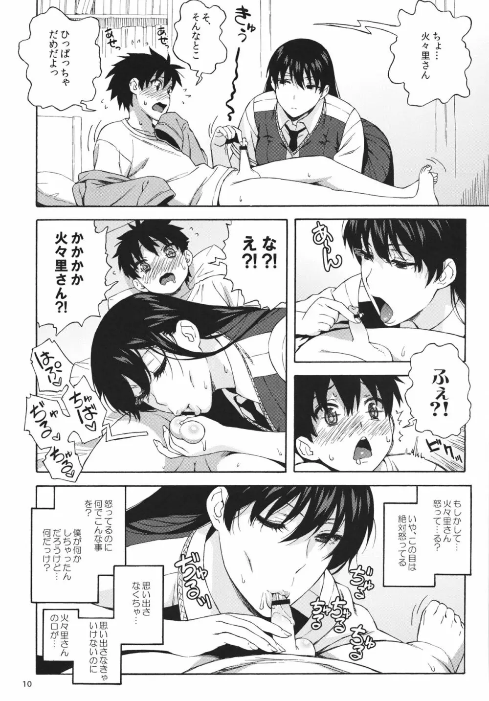どうしちゃったの？火々里さん - page9
