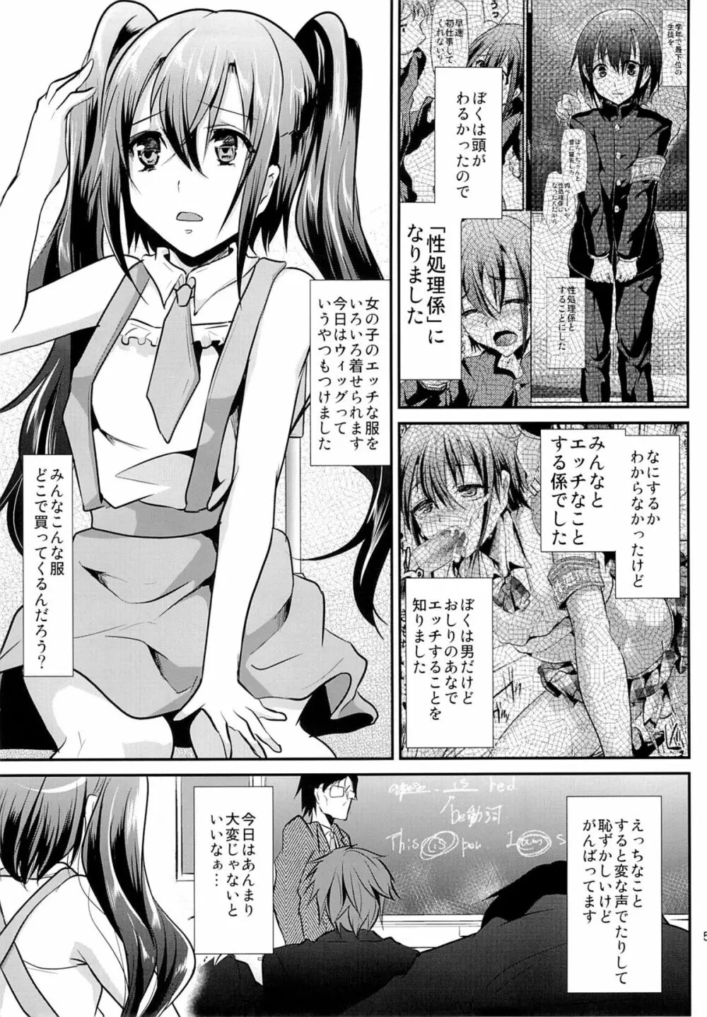 肉便器くんの一日 - page3