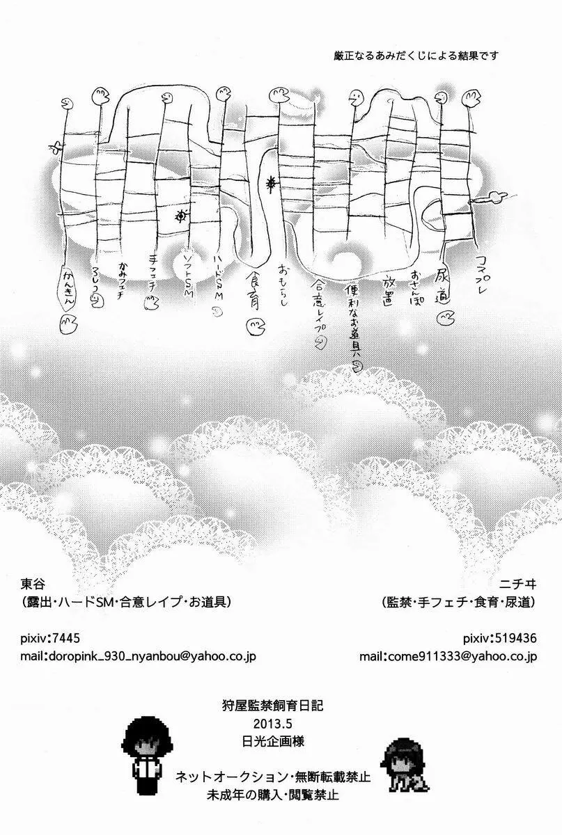 狩屋監禁飼育日記 - page37