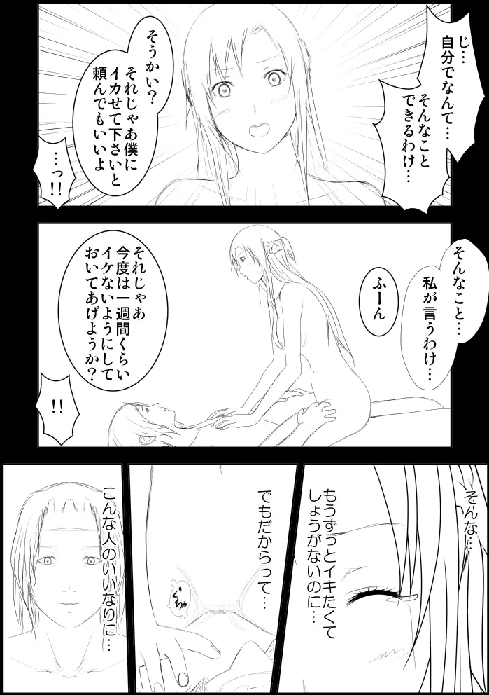 アスナ監禁飼育 - page7