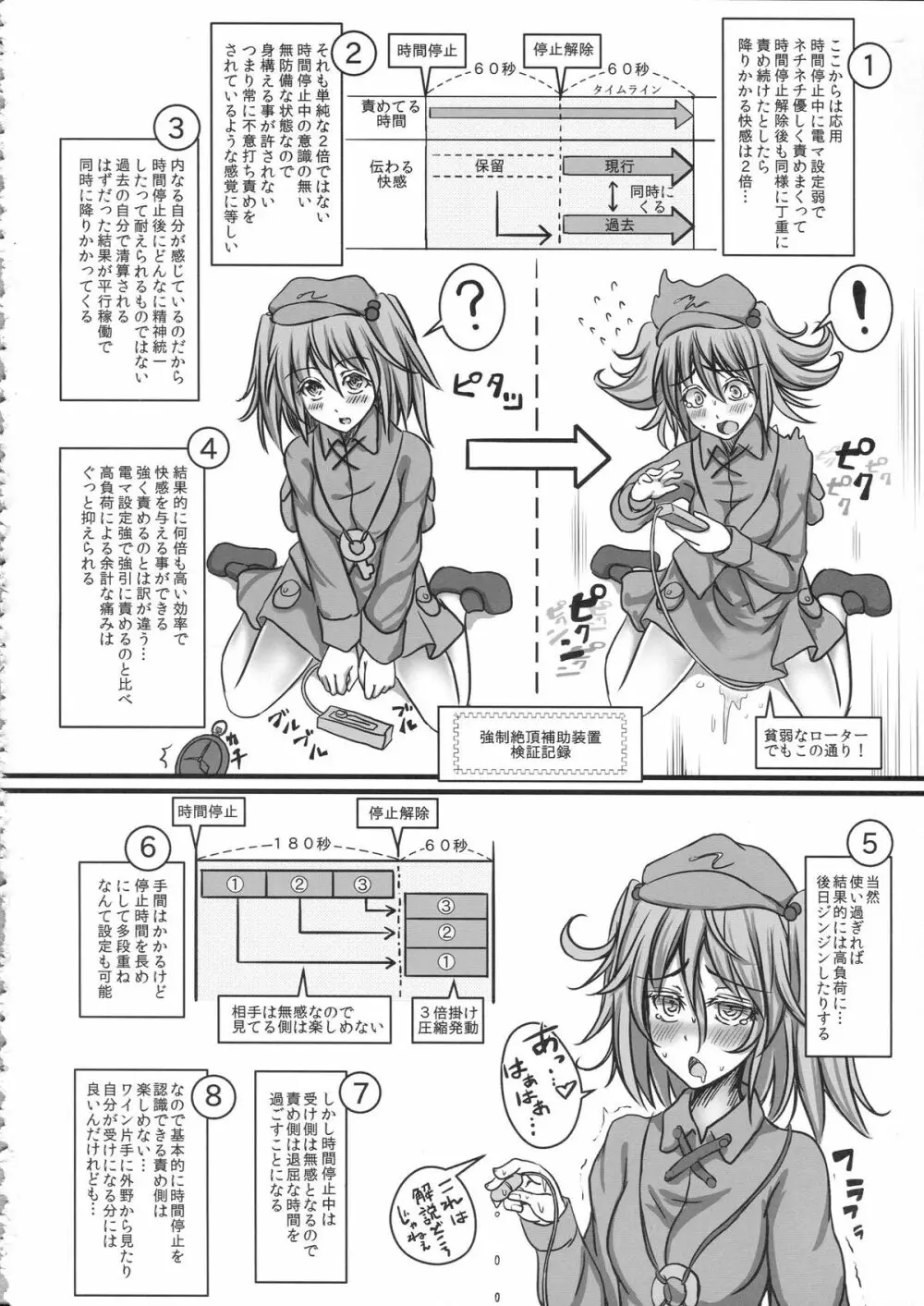 十六夜咲夜 強制絶頂装置 - page16