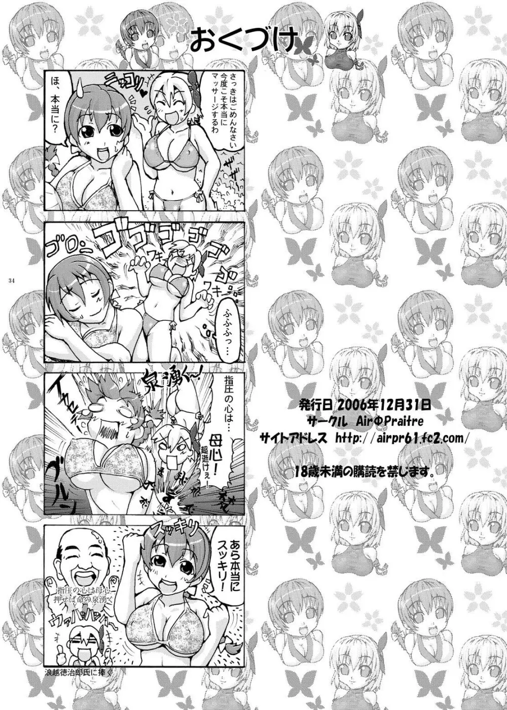 ふたりでご奉仕 - page33