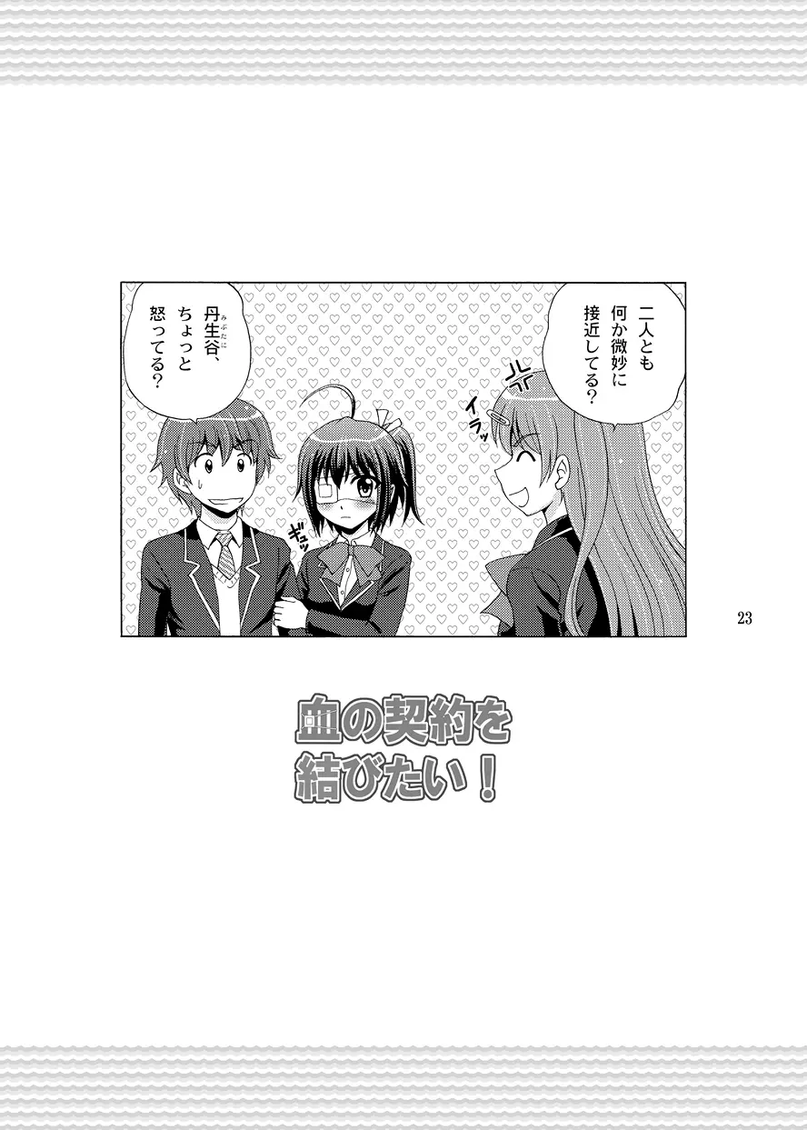 血の契約を結びたい！ - page23