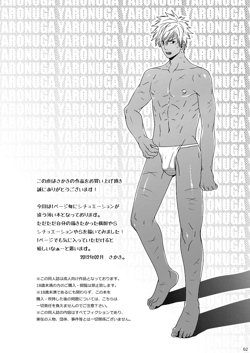 野郎を脱がして何が悪い！ - page2