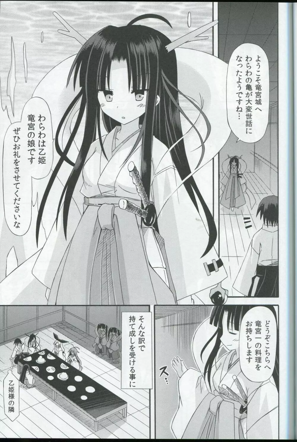 (サンクリ57) [きのこの隠し部屋 (水歌)] freeze 氷結の巫女 -心想記- 竜宮の依頼編 - page8
