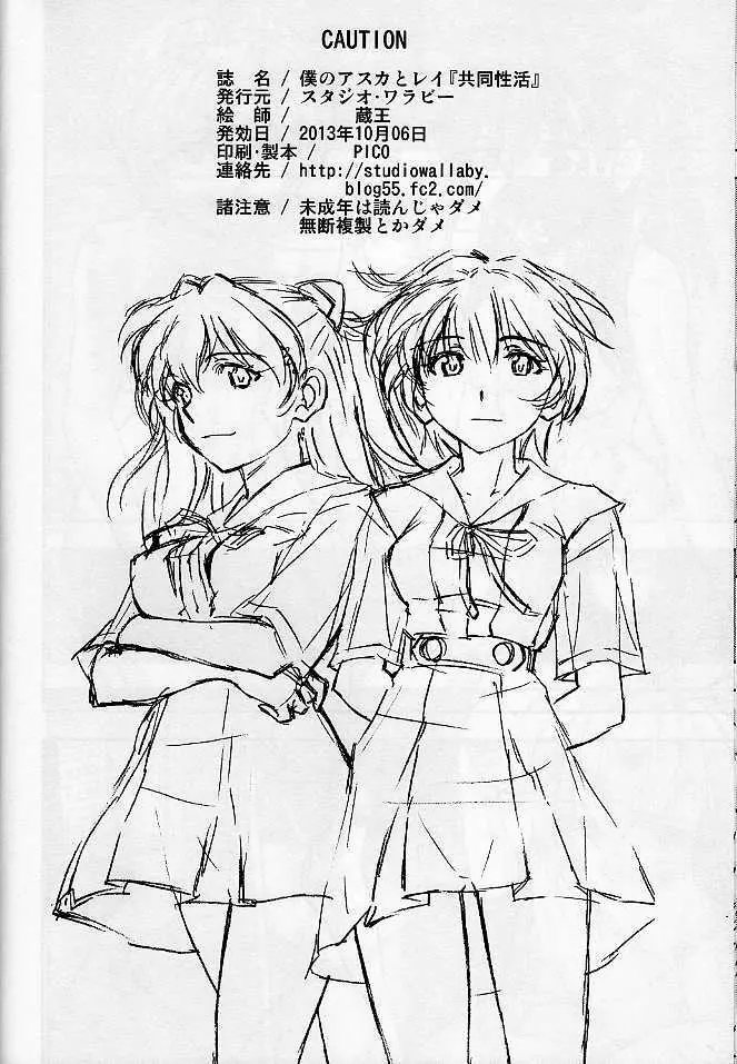 僕のアスカとレイ『共同性活』 - page40