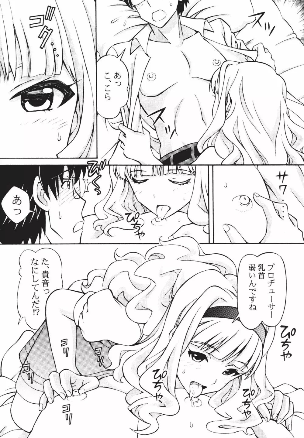 [〆切り3分前 (月見大福)] プロデューサー今宵は私と円舞(ワルツ)を (アイドルマスター) [DL版] - page6