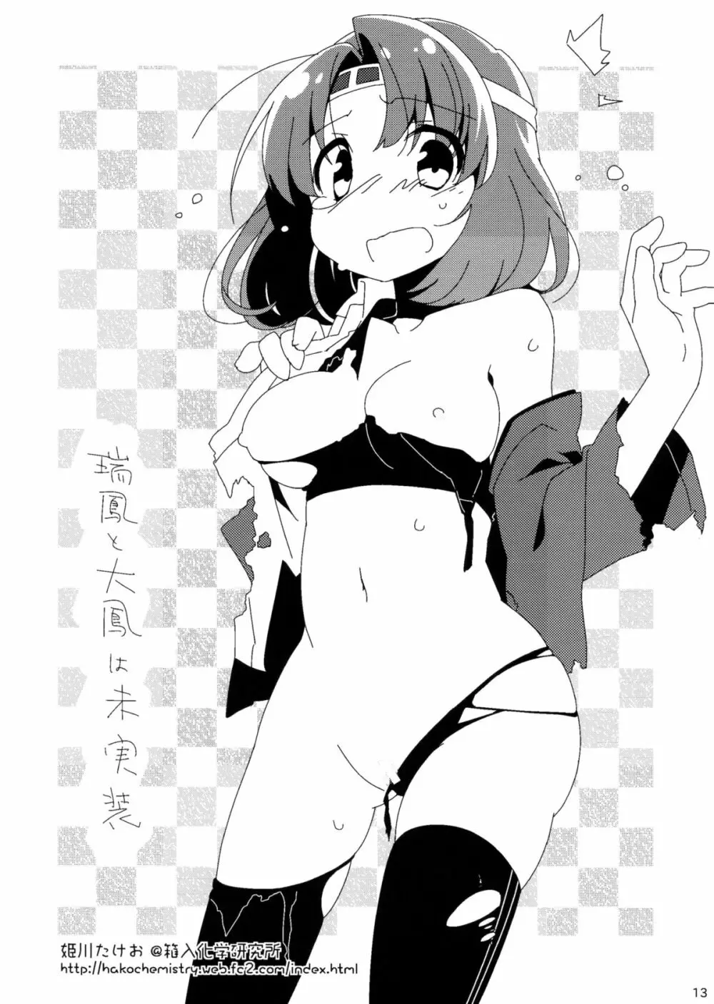 瑞鳳ちゃんの耐久試験 - page13