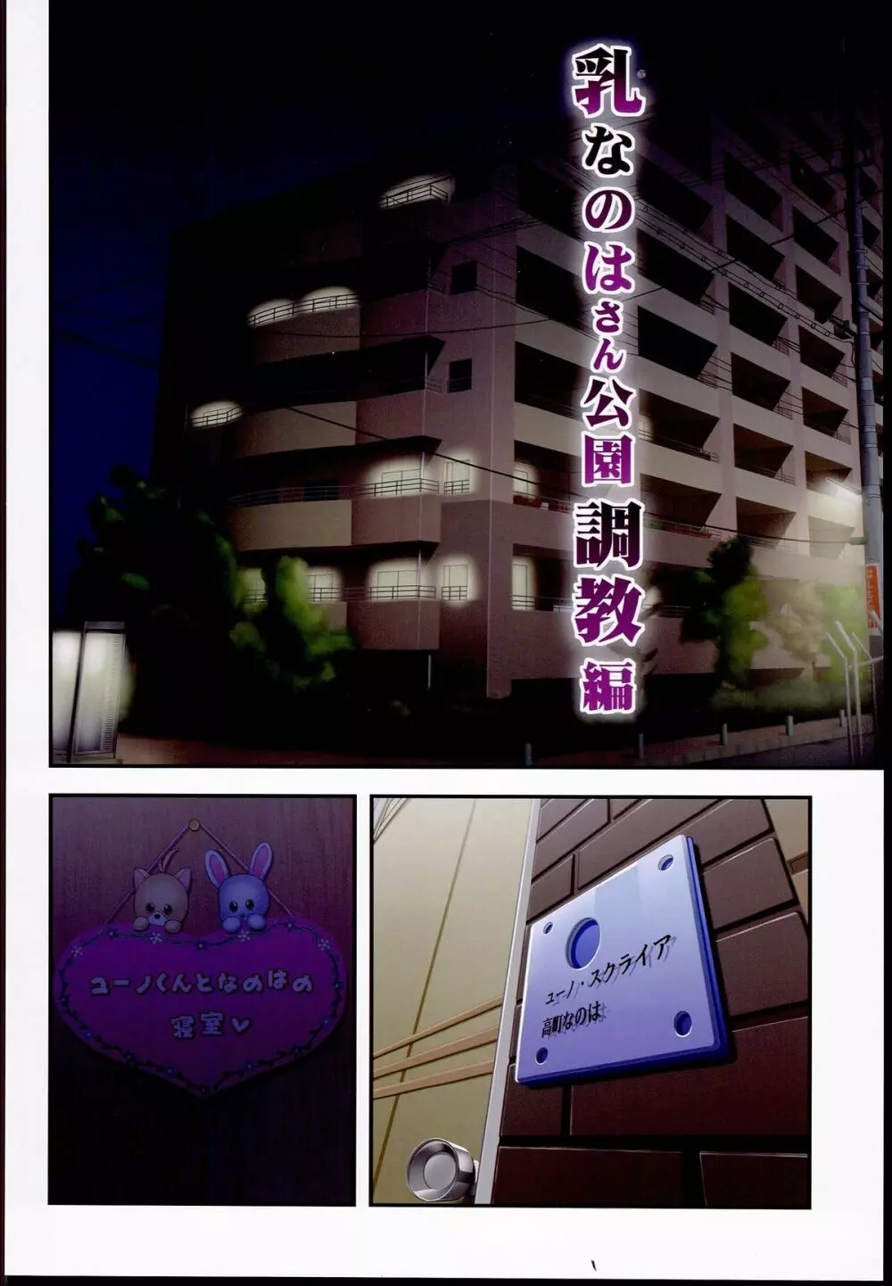 乳なのはさん公園調教編フルカラー版 - page4