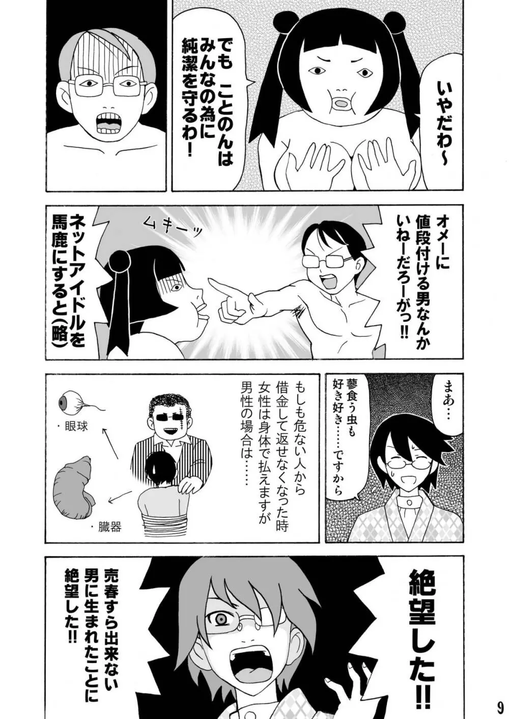 エロ同人誌に絶望した! - page8