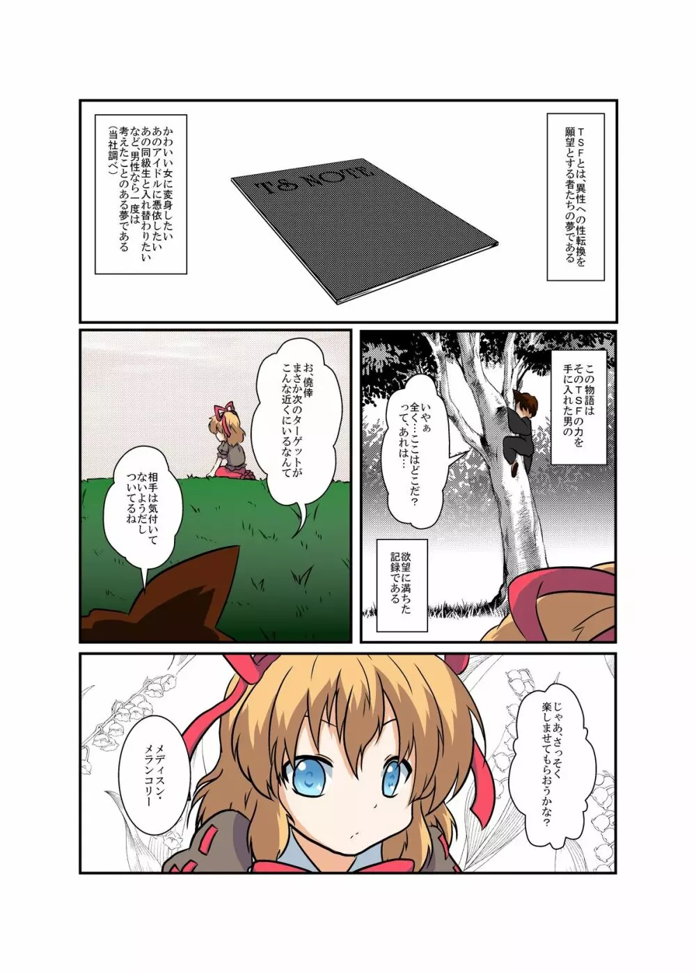 東方ＴＳ物語 ～メディ編～ - page4
