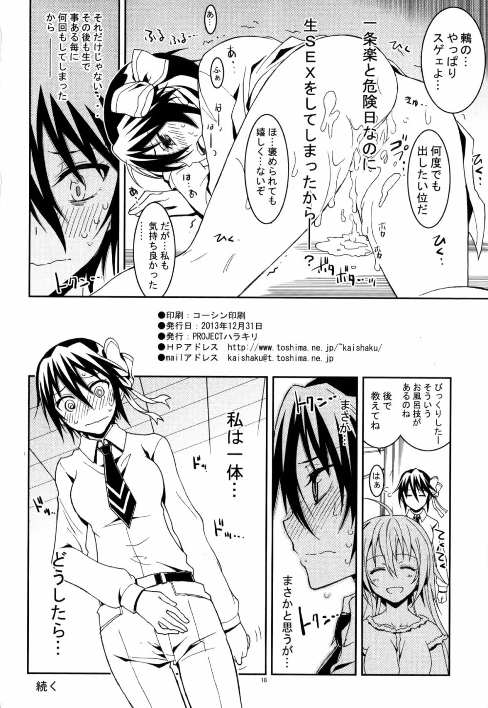 ニセニ○コイ3 - page17