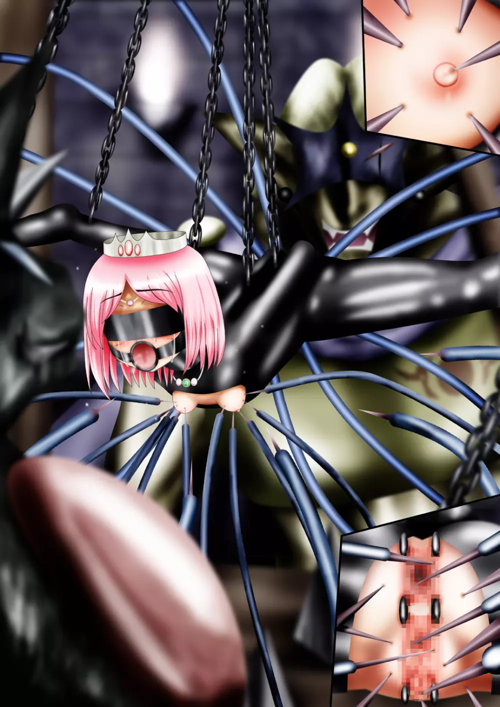 [でんで] 『不思議世界-Mystery World-ののな21』～囚われたお姫様、魔城の機械調教淫拷問姦～ - page127