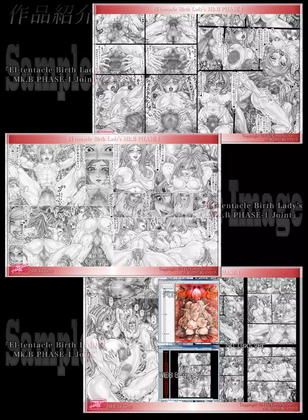 [光華猟兵 (梁魏僑叡)] El-tentacle Birth Lady’s Mk.B PHASE-2 - page35