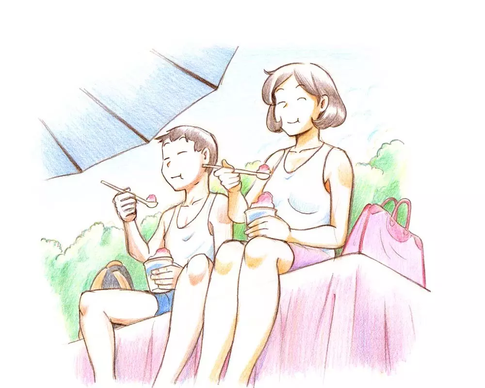 ママショタイム 真夏のプール編 - page114
