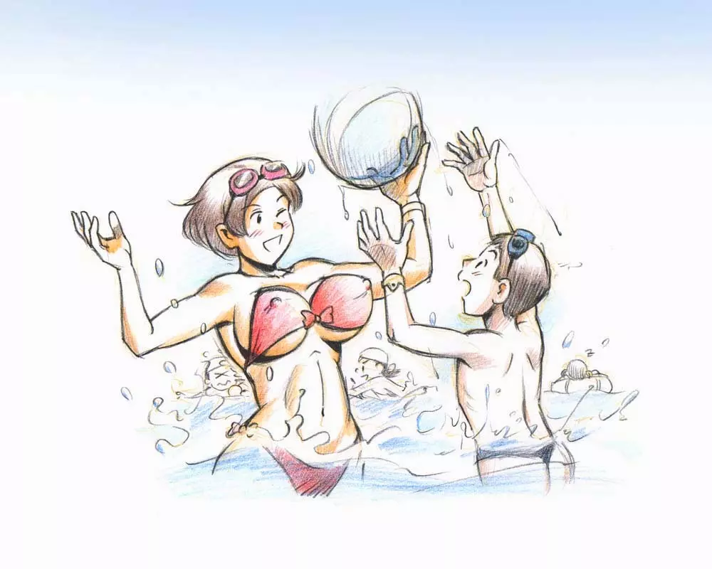 ママショタイム 真夏のプール編 - page68