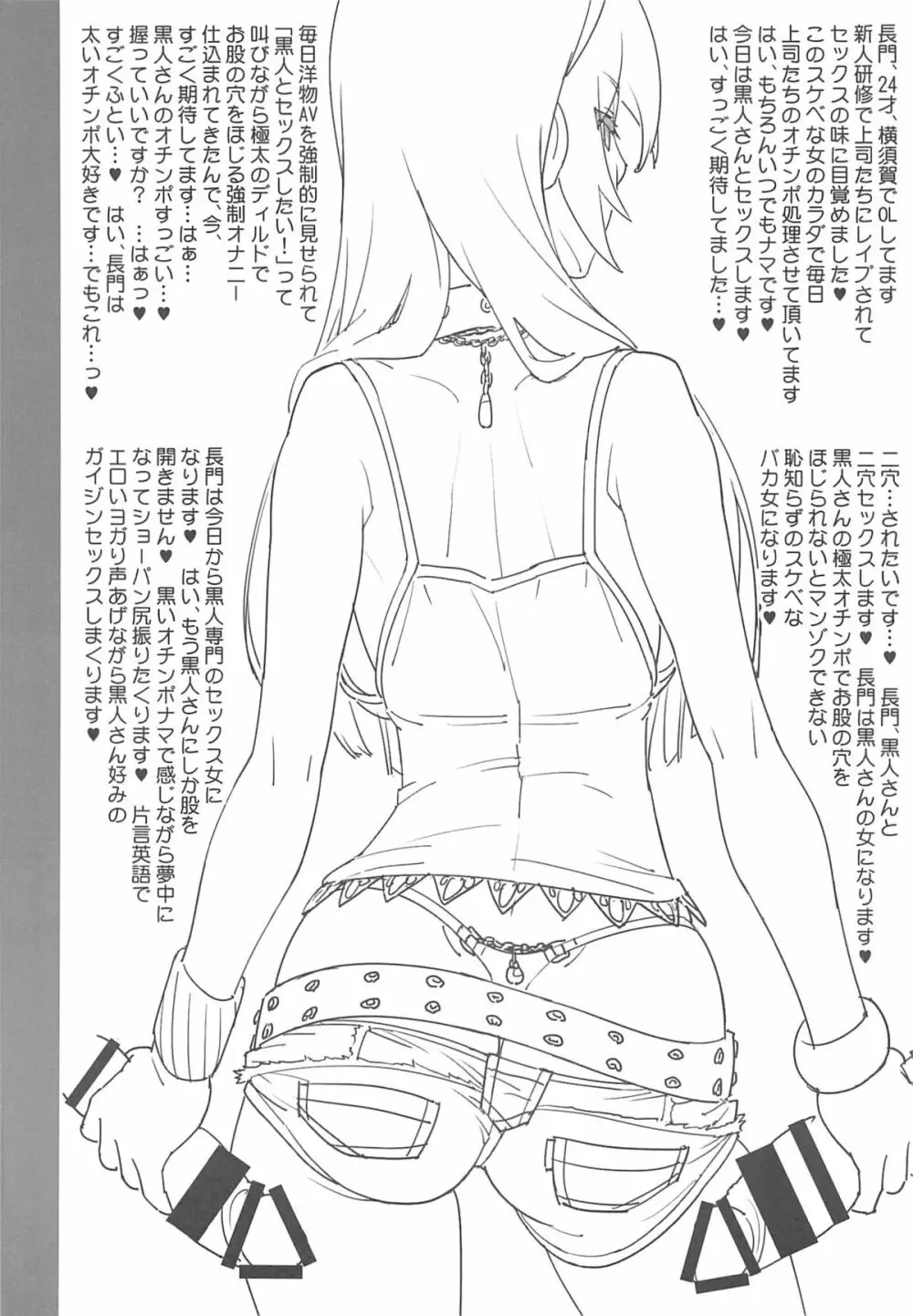 洗脳された長門はただの女になる - page9