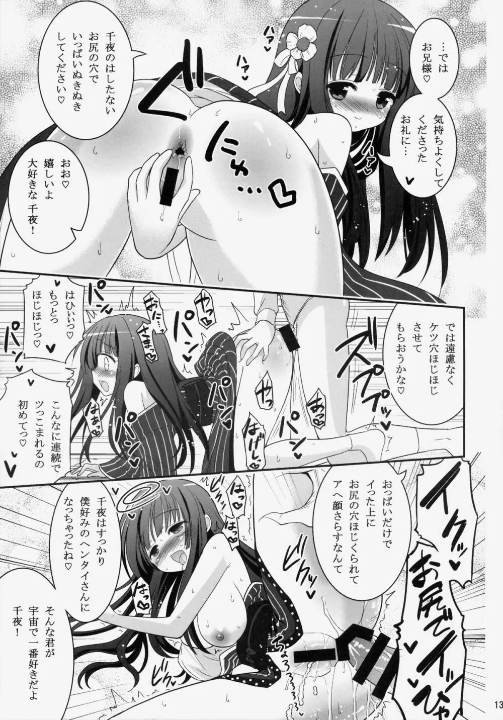 お兄ちゃん 今日もぴょんぴょんさせてくれますか? - page12