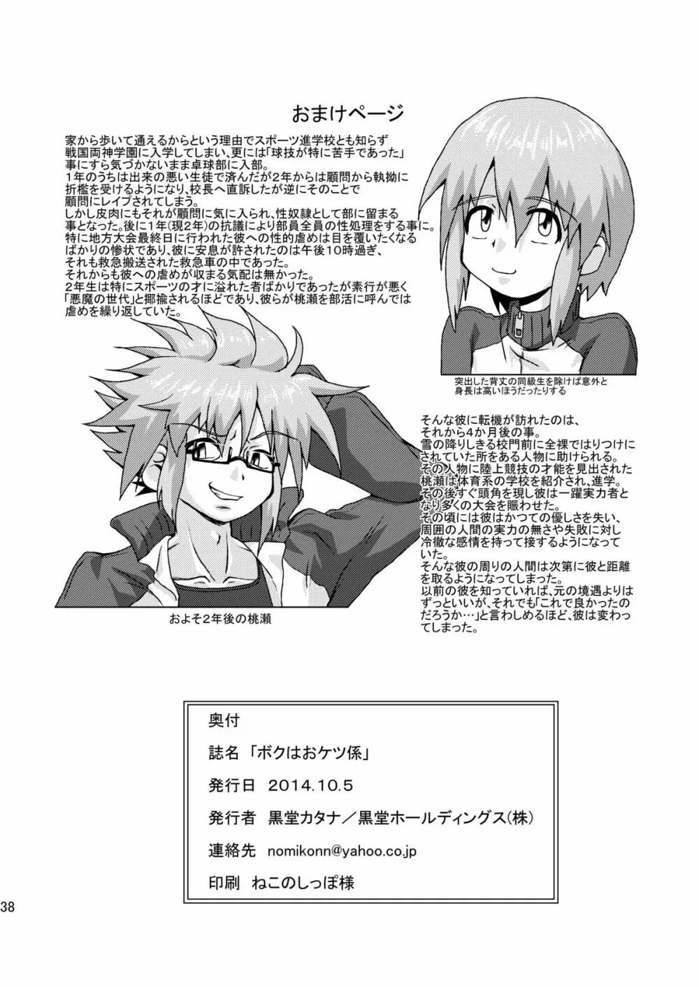 ボクはおケツ係 - page38