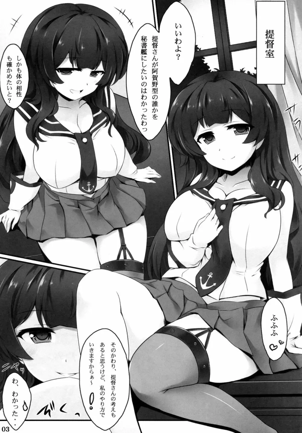阿賀野の秘密な日誌 - page2