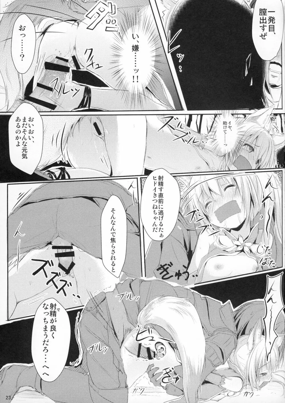 [みるこみ (PRIMIL)] 人類(ひゅーまん)はえりんちゃんにひどいことしたいよね - ELIN's the best - (TERA The Exiled Realm of Arborea) - page23