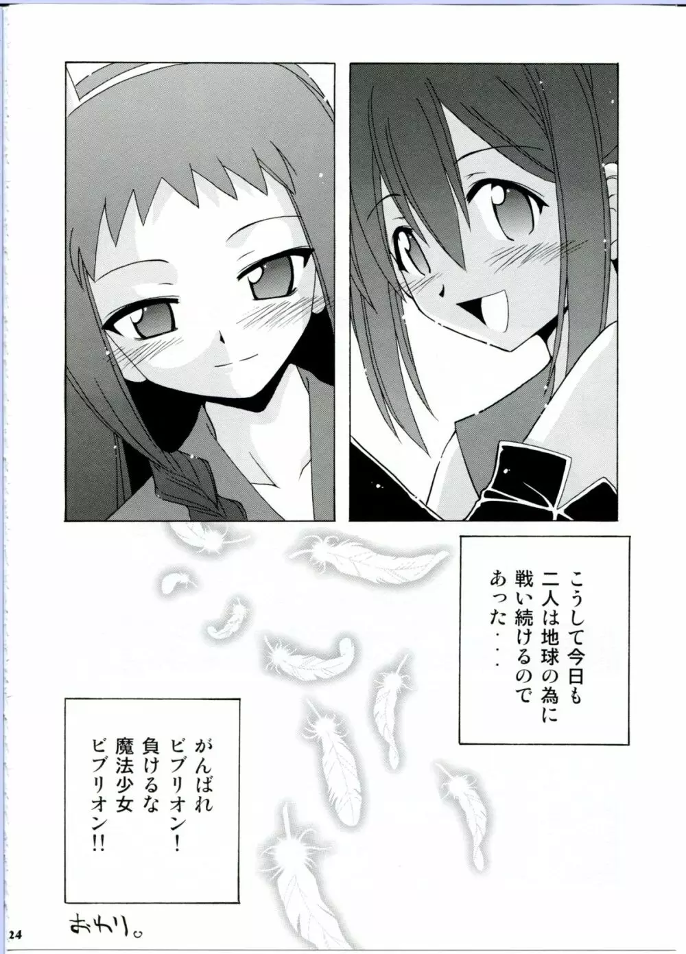 のどかとゆえの魔法少女ビブリオン - page24