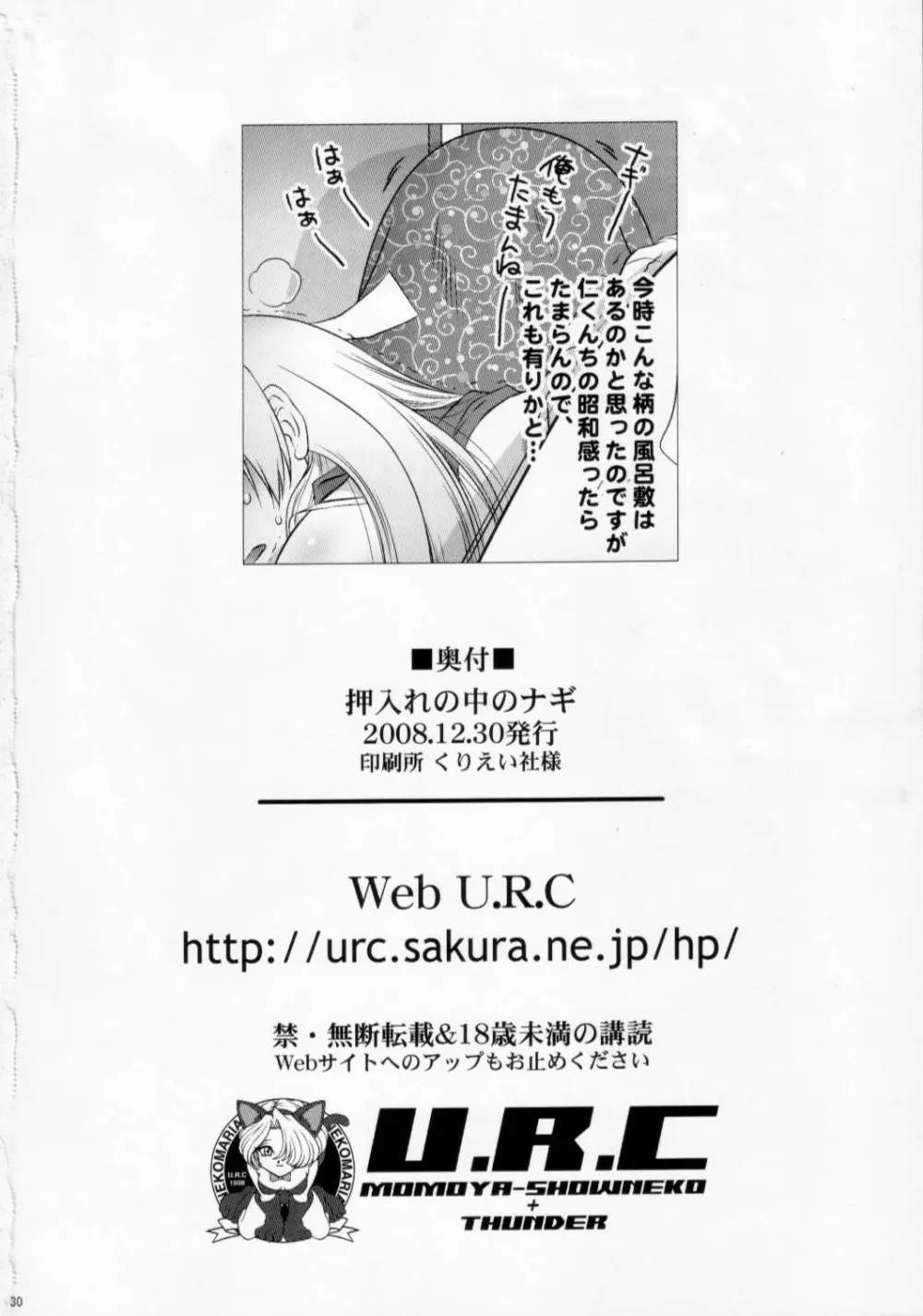 押入れの中のナギ - page29