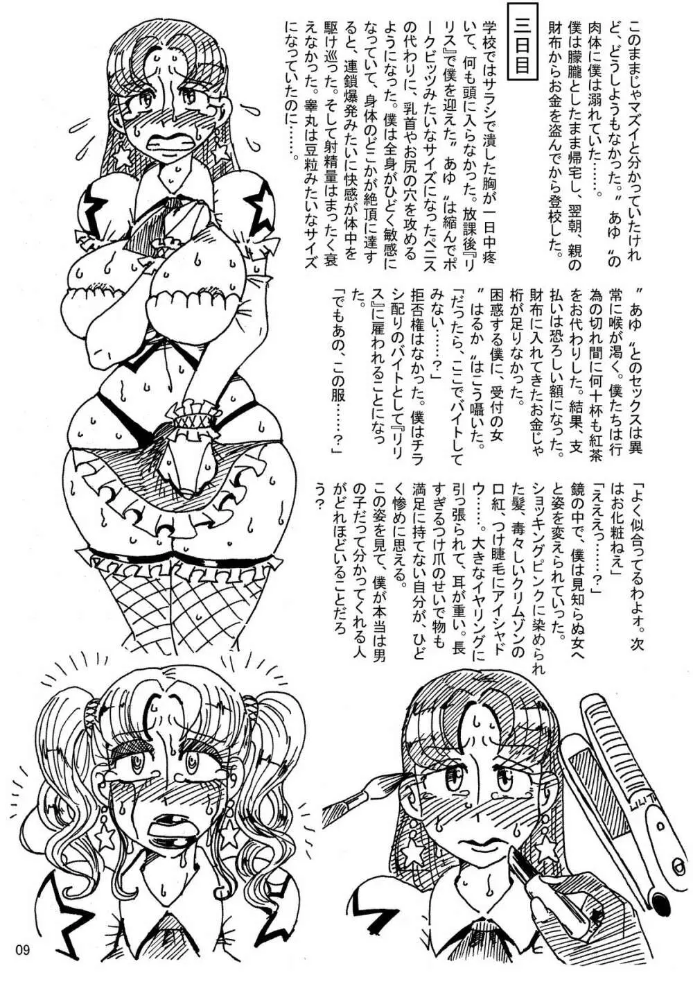 肉体変化少女夜話 ~魔ギャル喫茶の七日間~ - page8