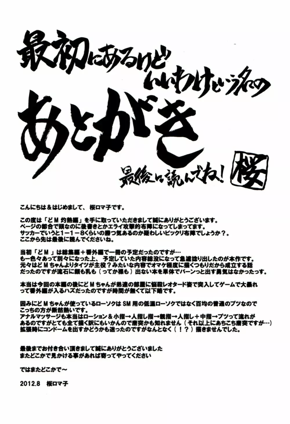 どMなんですけどナニか灼熱編 - page3