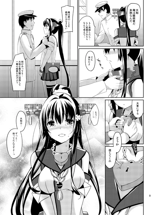 大和は提督と恋したい Web版 - page9