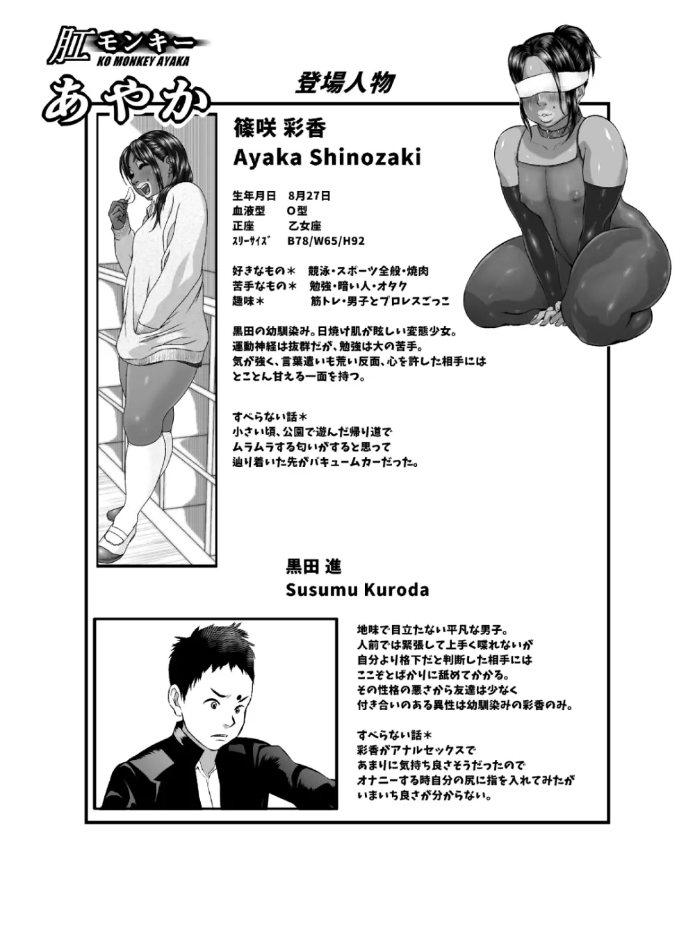 肛モンキー あやか 第3話 - page3