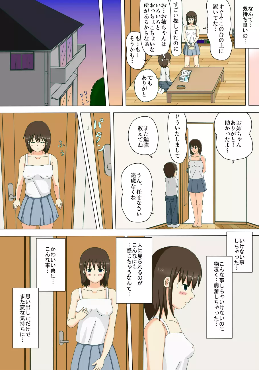 お姉ちゃんの露出体験記 - page14