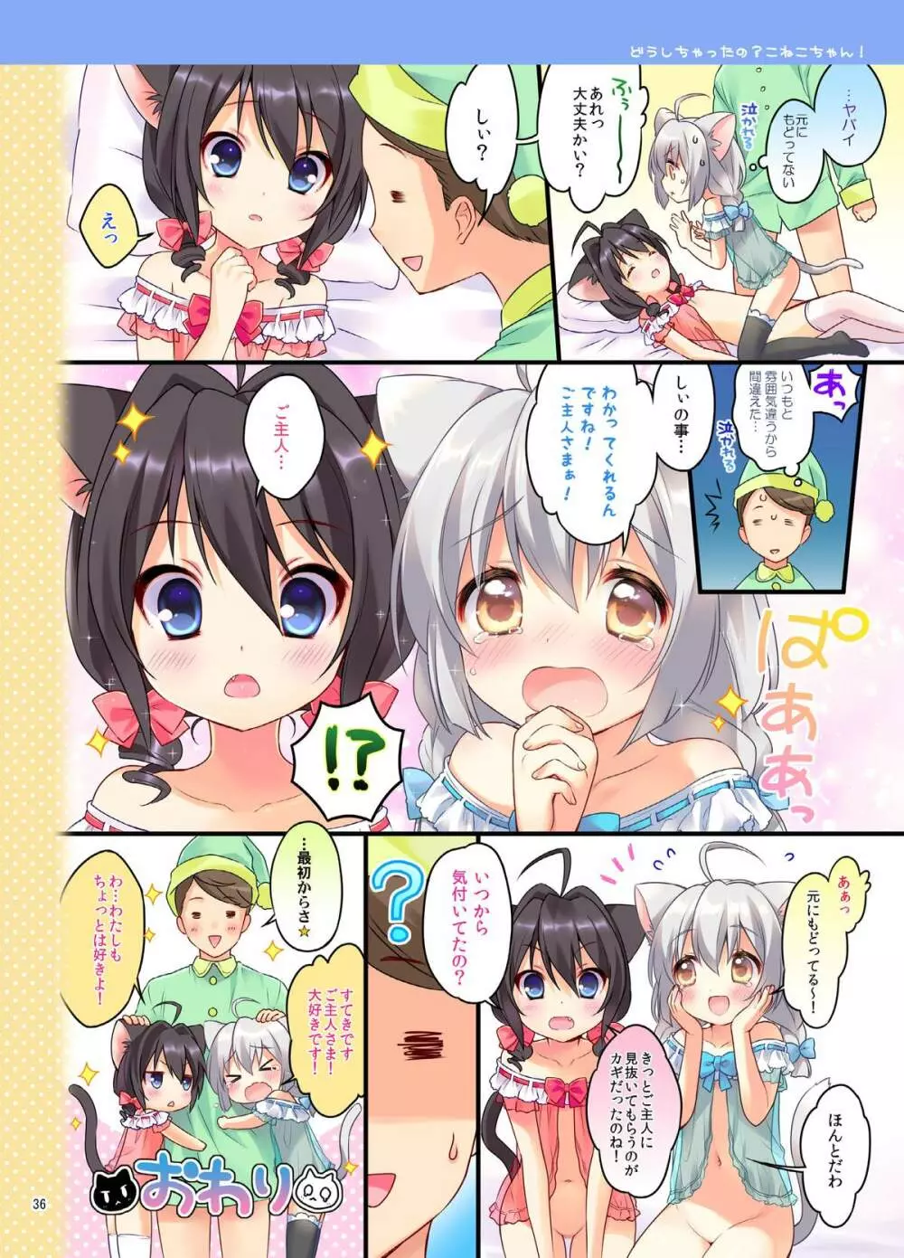 こねこちゃんでらっくす! - page35