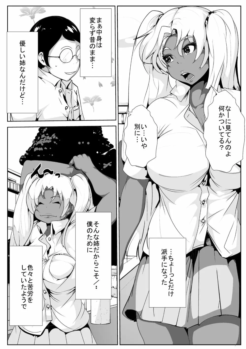 僕のギャルな姉ちゃんが堕とされた…がっ! - page3