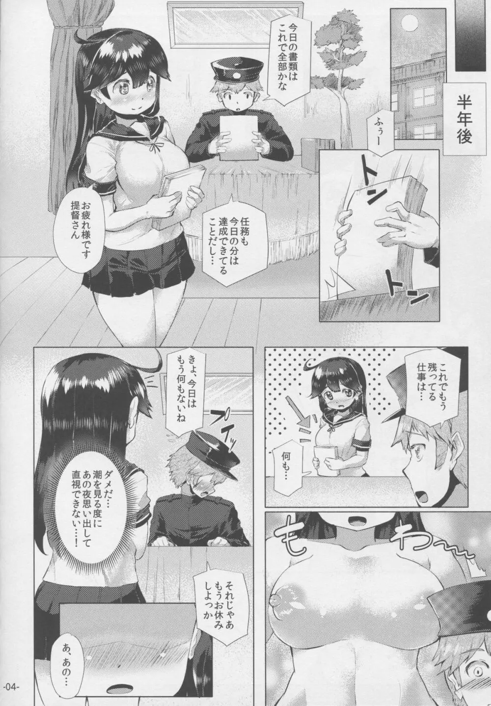 秘書艦潮は抱かれたい。 - page3