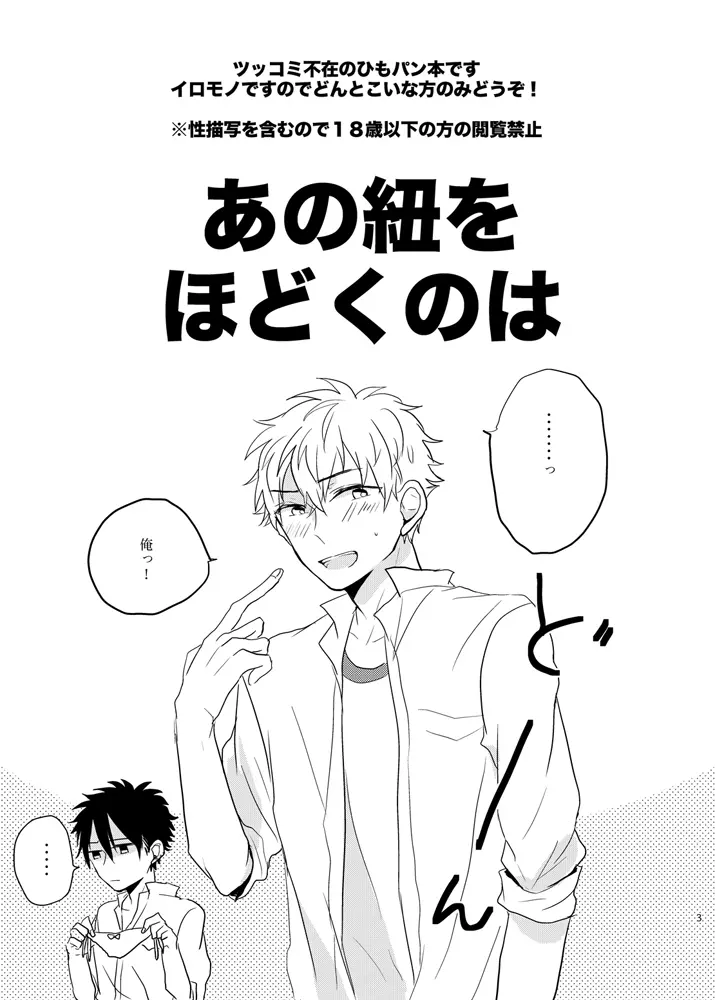 あの紐を解くのはあなた - page3