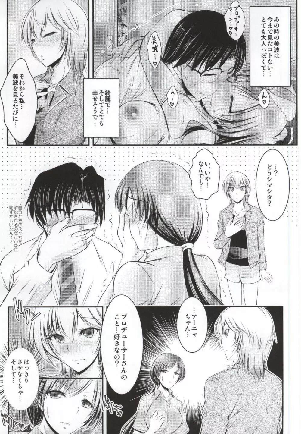 「プロデューサー、私とсексしてクダサイ」「この間美波とシテたアレです」「ちょ…アーニャちゃん？」 - page6