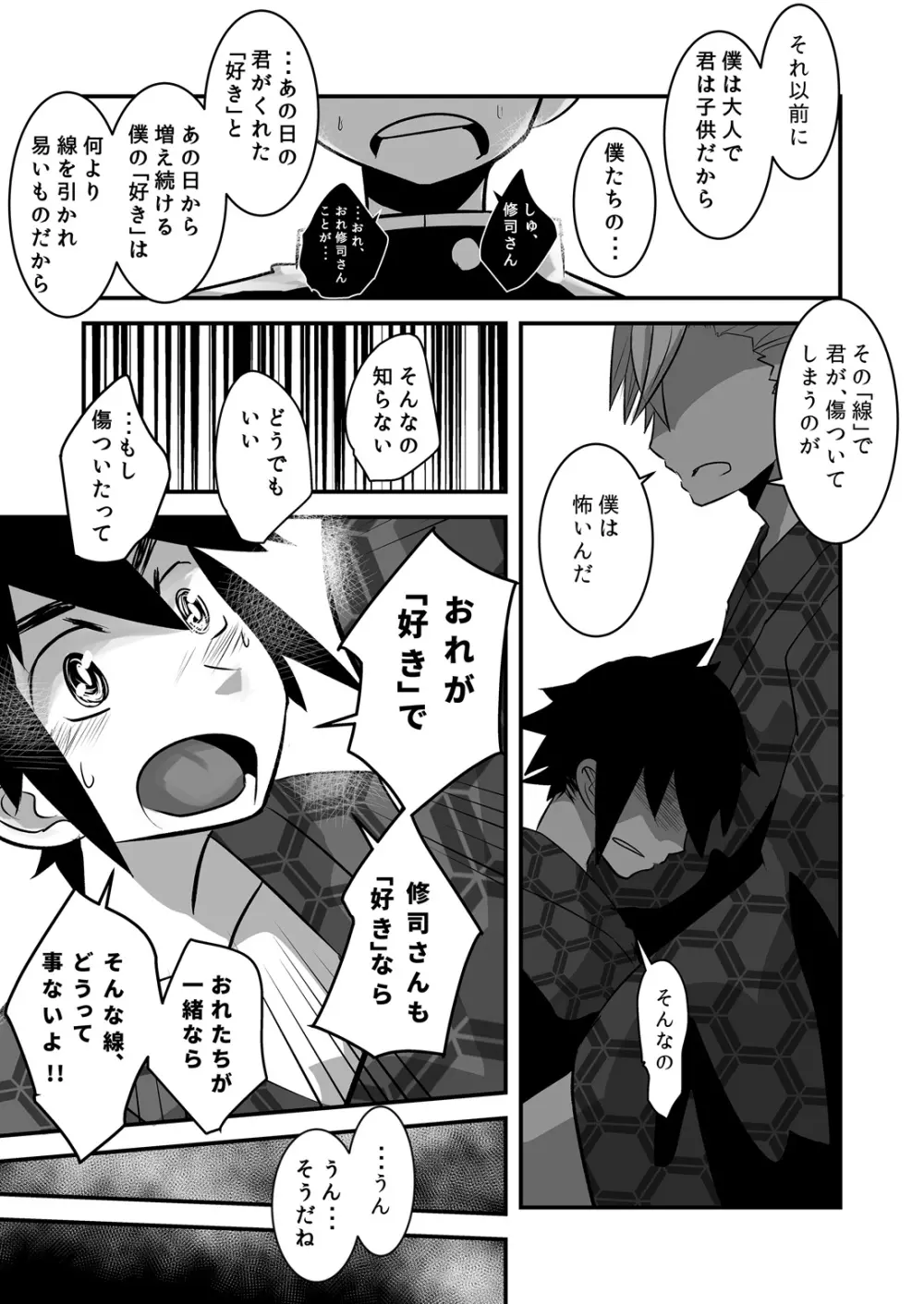 はじめてのデートの話。 - page36