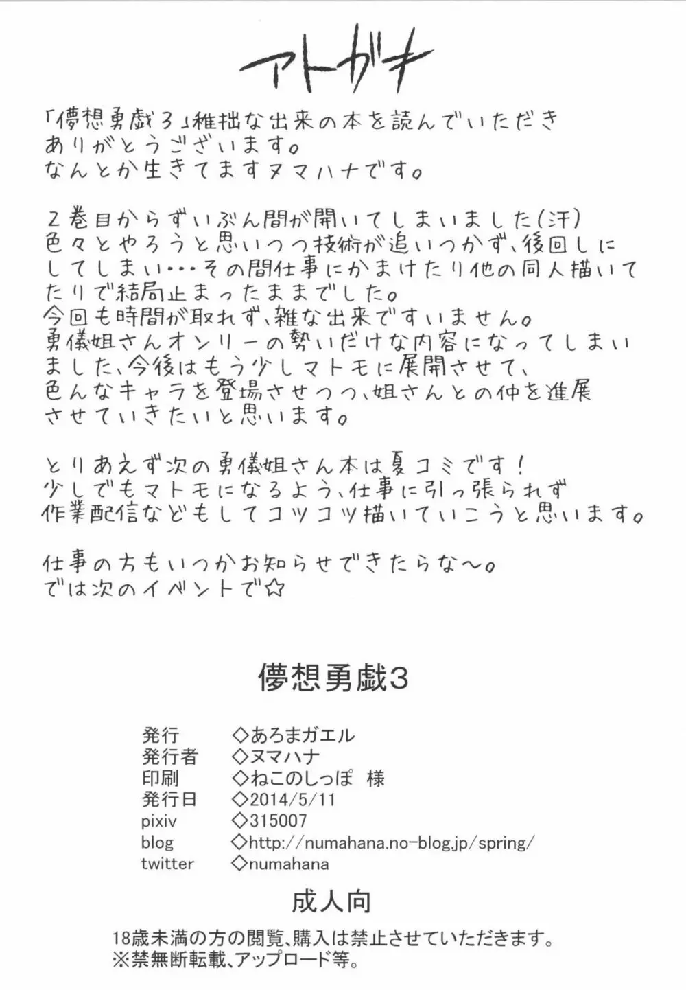 儚想勇戯3 - page17