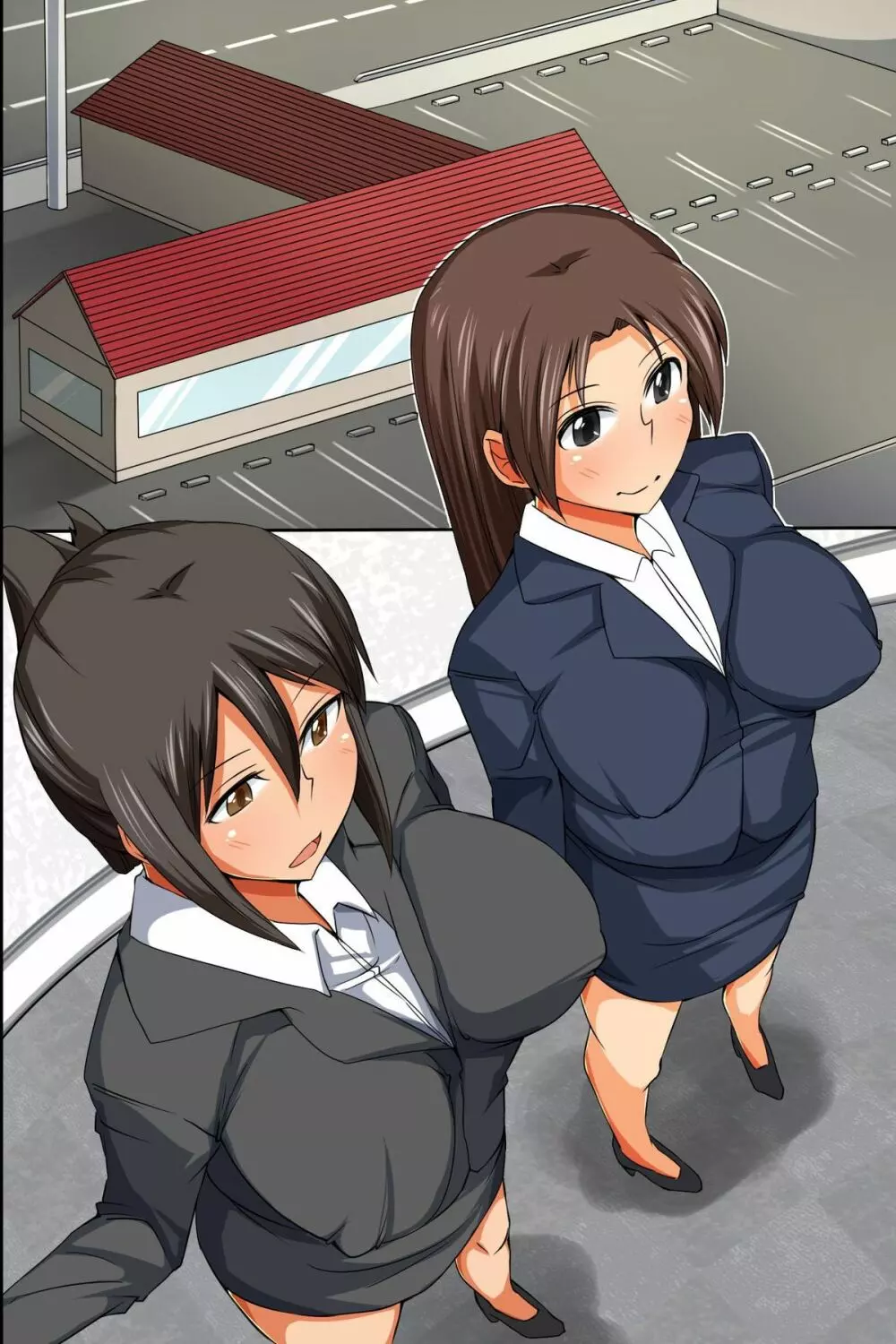 洗脳調教ファミレスへようこそ!肉体奉仕でお客様の特濃ザーメン絞らせていただきます。 - page52