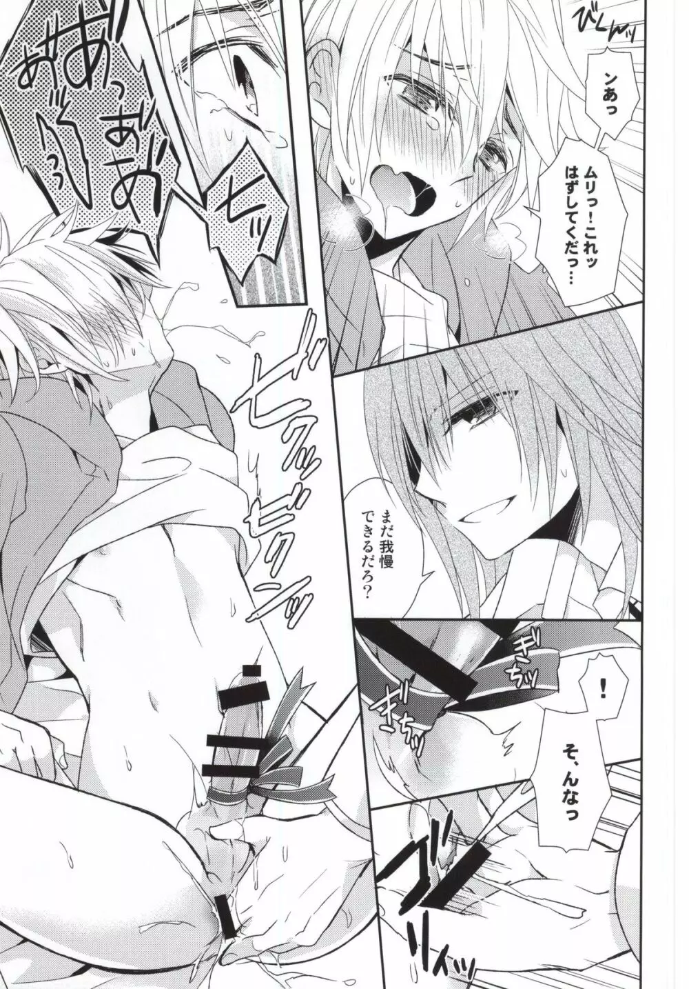 (HARUCC20) [Dogfes (sio)] ふたりだけの世界 (SOULCATCHER(腐)) - page12
