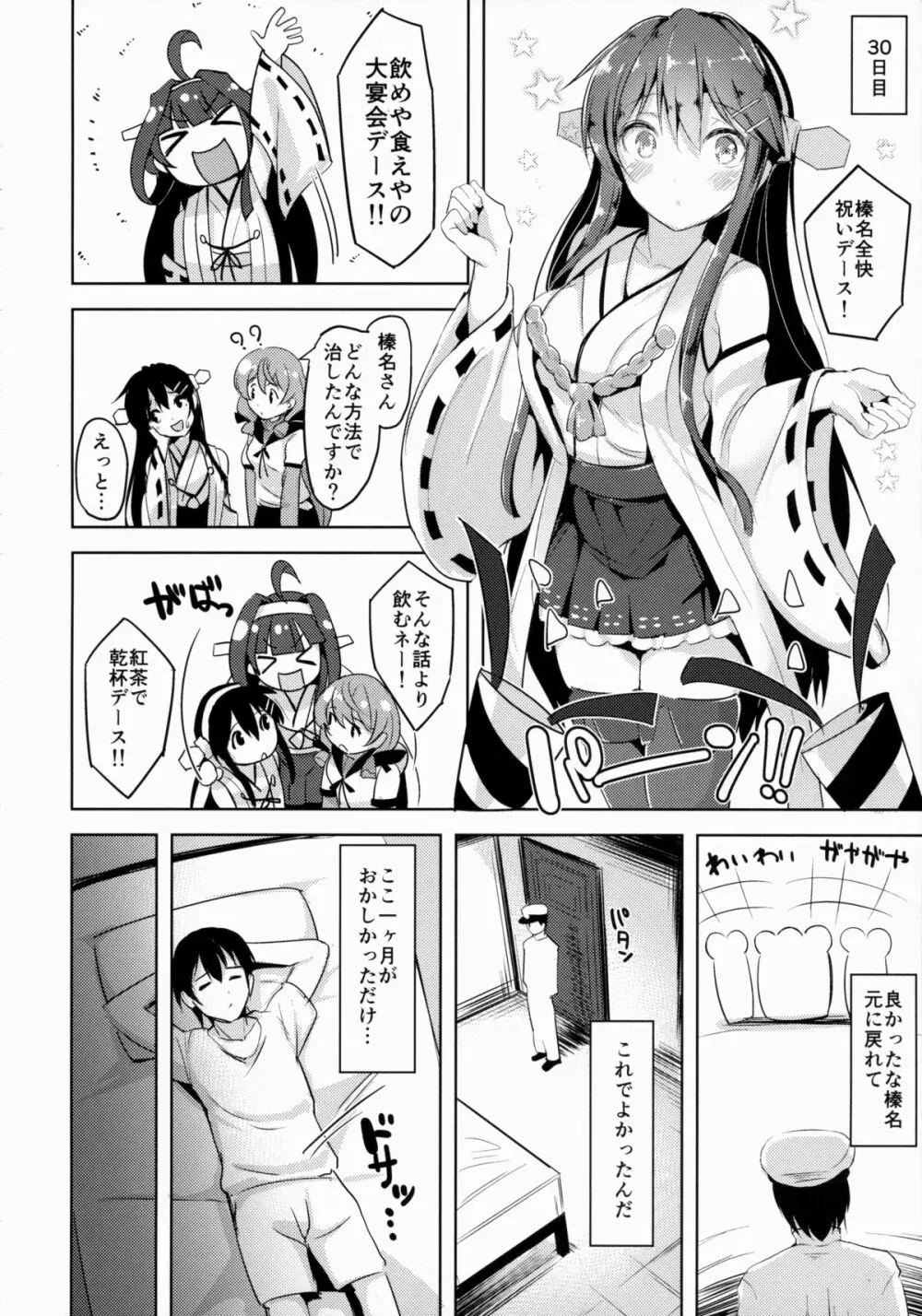 ロリ榛名が提督の精液で元に戻る本 - page17