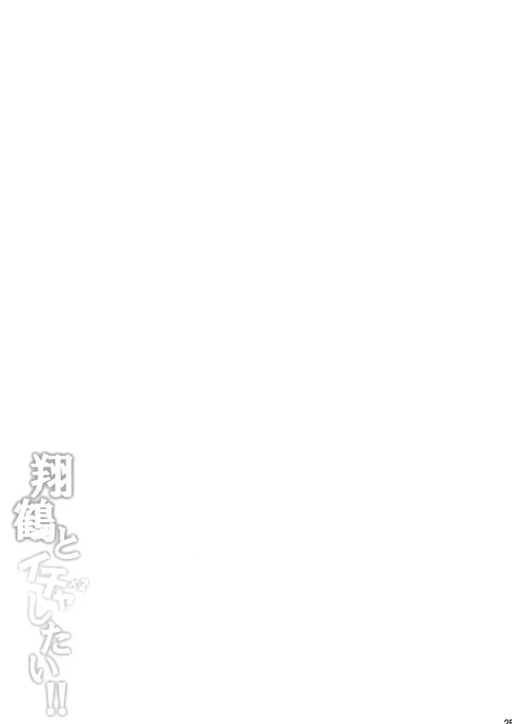 翔鶴とイチャイチャしたい!! - page24