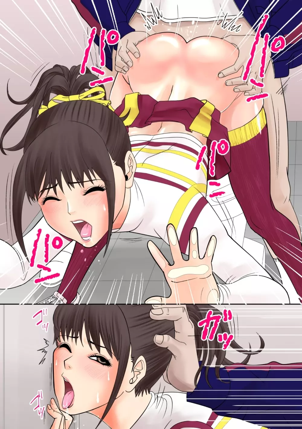 ピッチピチjkチアガールをおっさん達の性奴隷にする方法 - page49