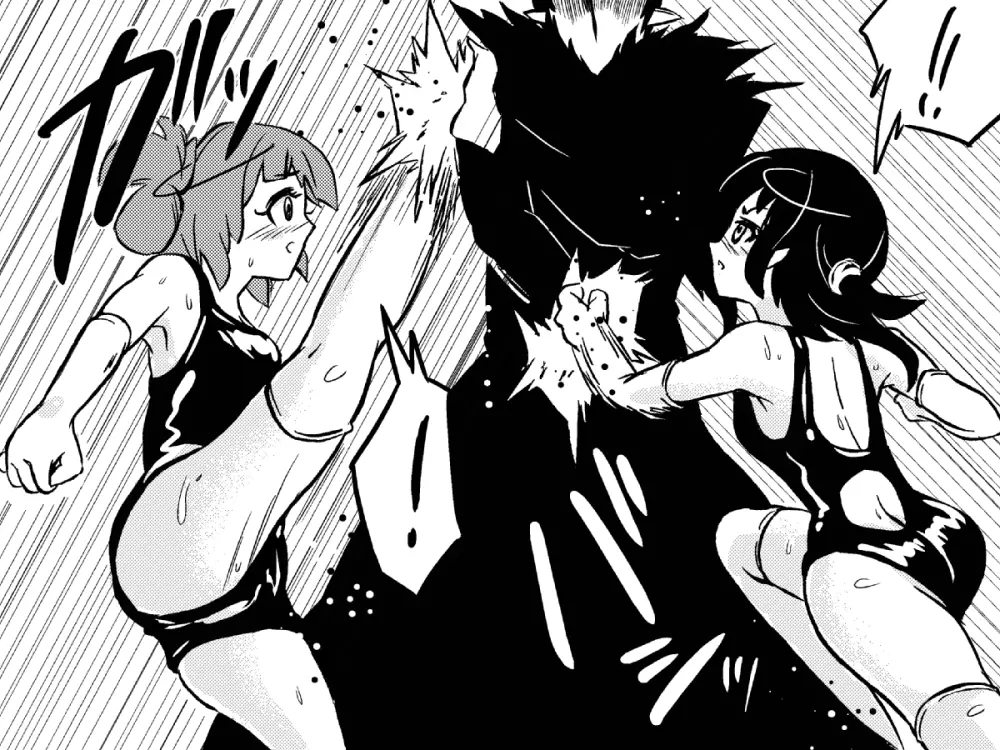 サキュバスバスター 襲撃!小悪魔・スク水戦闘員娘たちをやっつけろ! - page18
