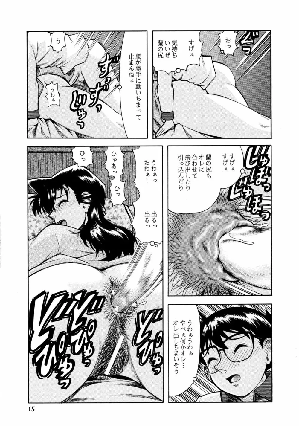 蘭姉ちゃんと一緒 - page14